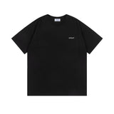 Off White T Shirts OW Three-dimensional Letter Pattern Crew Neck Pullover Short Sleeve