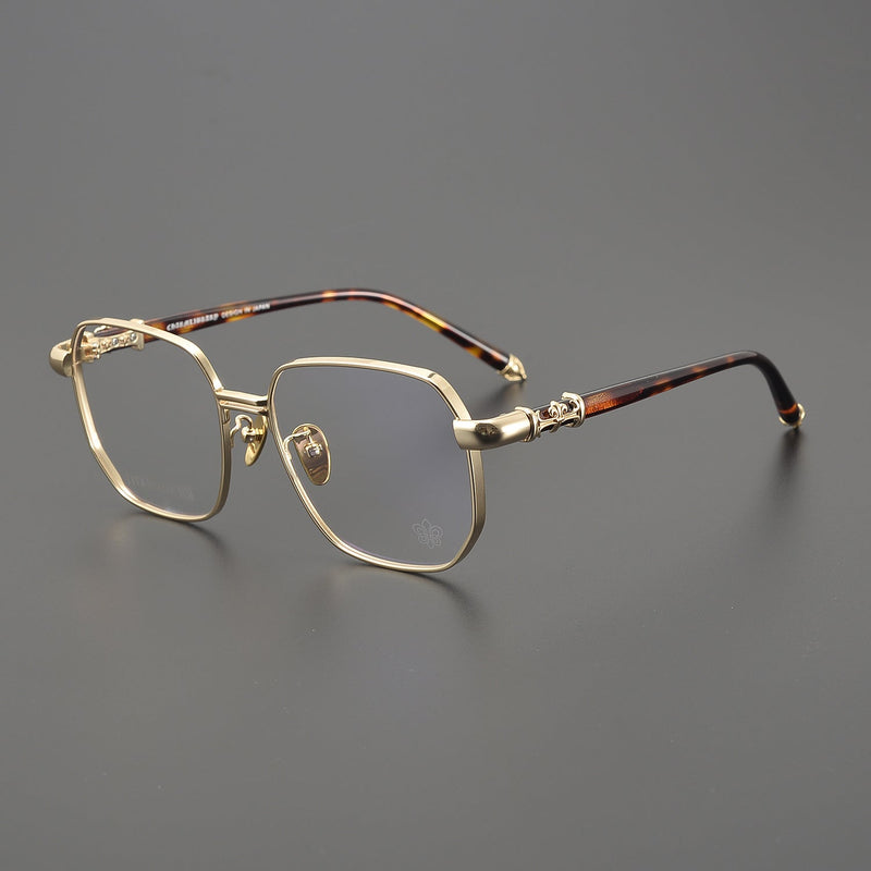 CHH Chrome Hearts Glasses Vintage Large Frame Versatile Myopia Glasses Frame