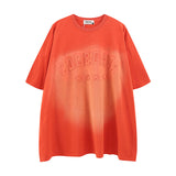 Men T-Shirt Gradient Oversize Versatile