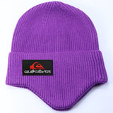 Stussy Hat Winter Knitted Hat Men's and Women's Warm Ear Protector Outdoor Wool Hat