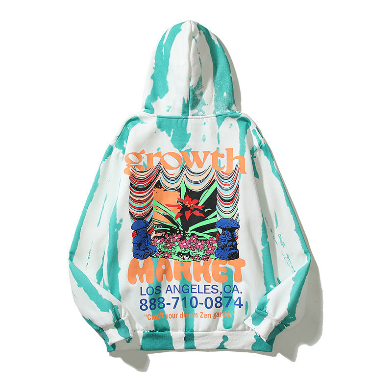 Cactus Flea Market Hoodie Fall/Winter Hip Hop Hooded Sweatshirt Loose Hat