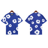 Denim Tears T Shirts Kapok Puff Print Short Sleeve T-shirt