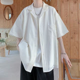 Men's Shirts Summer Retro Casual Jacket