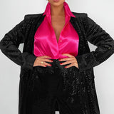 Women Co-Ords Wide Leg Pants Two-Piece Autumn and Winter Women's Clothing