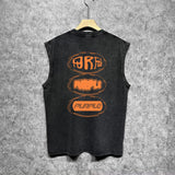 Purple Brand Tank T Shirts Sleeveless T-shirt Vest