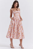 Women Dress Elegant Vacation Style Sling Dress