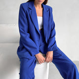 Women Co-Ords Coat Women Autumn and Winter Leisure High Waist