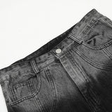 Men Jeans Fashion Gradient Inkjet