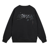 Stussy Sweatshirts Crew Neck Fleece Sweater