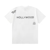 Gallery Dept T-Shirt Alphabet Slogan Printed Retro Washed Short Sleeve T-Shirt