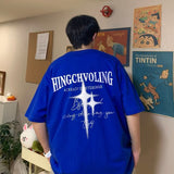 Men T Shirt Summer Loose Cotton