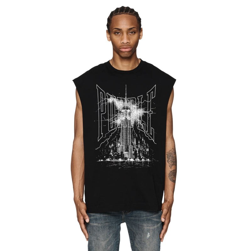 Purple Brand Tank T Shirts Sleeveless T-shirt Vest