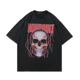 Men T-Shirt Printed Short-Sleeved T-shirt