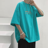 Men T Shirt Summer Loose Hip Hop Fashion