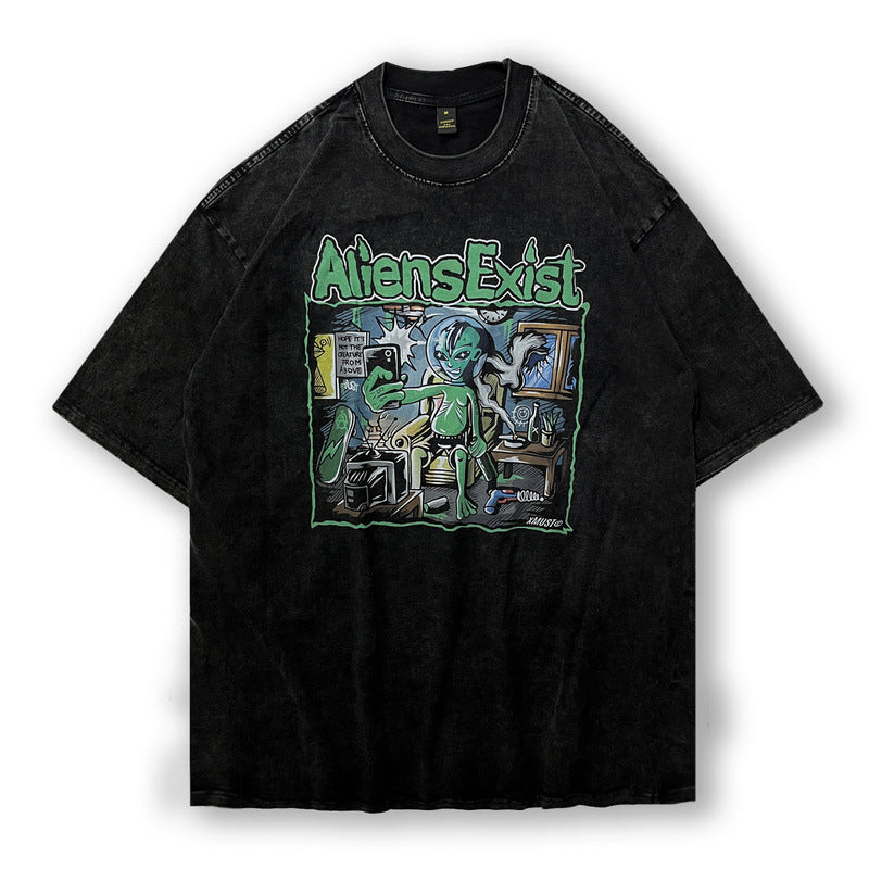 Men's T-Shirt Creative Cartoon Printing