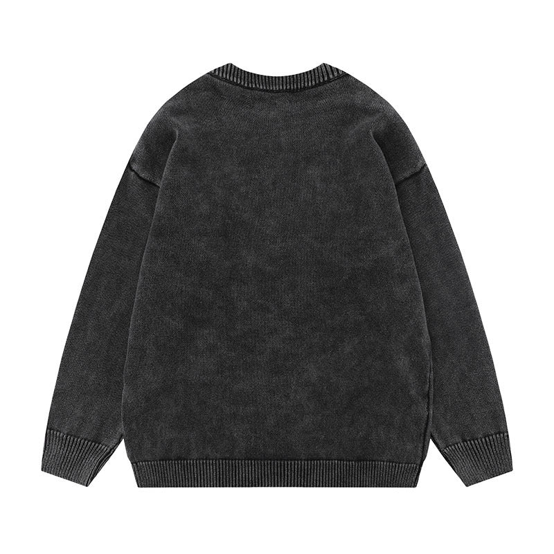 Women Sweater Retro Pullover Sweater