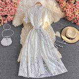 Betty Draper Valentine's Day Dress Vintage Court Style Socialite Swing Dress