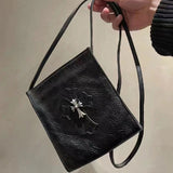 Chh Chrome Heart Leather Bag Women's Bag Fashion Premium Sense