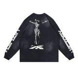 Hellstar long-sleeve T-shirt autumn, loose long-sleeve T-shirt