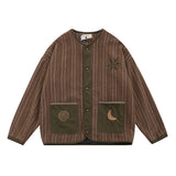 Men Coat Vintage Jacket Japanese Style