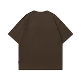 Men's T-Shirt Printed Distressed Short-Sleeved T-shirt for Men and Women