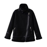Women Cotton Coat Fleece Padded Jacket Temperament