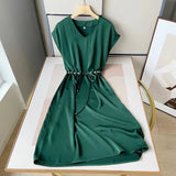 Women Dresses Elegance Shirt Dress