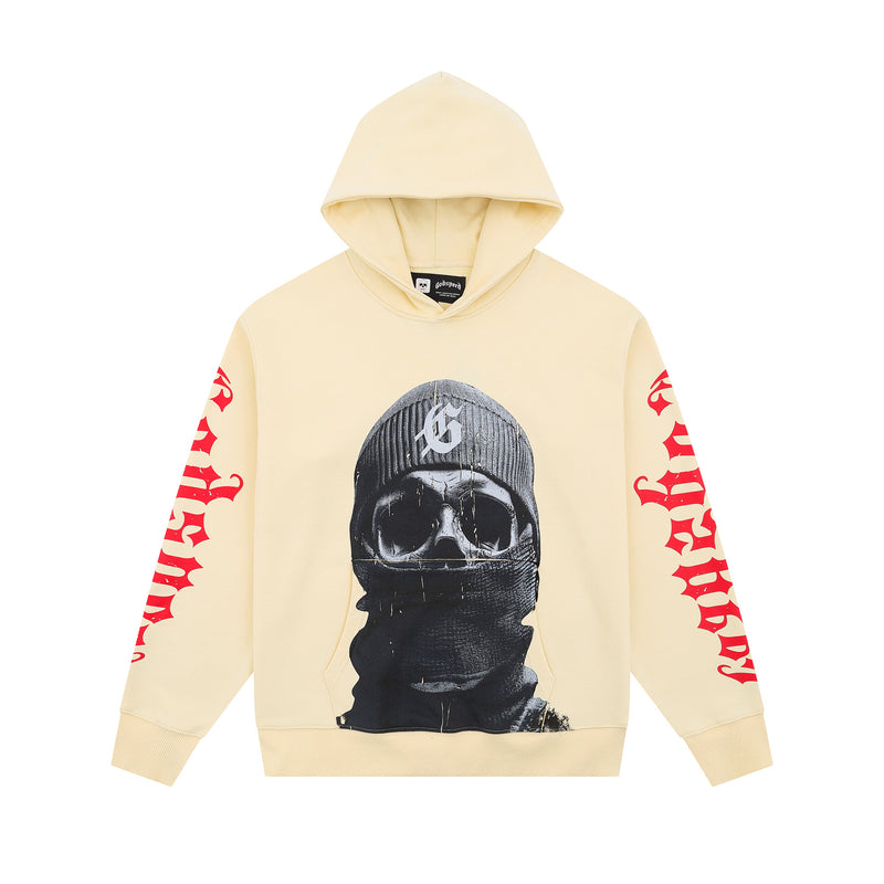 Godspeed Hoodie Spring and Autumn GOD Skull Letter Pattern Printed Hooded Sweater