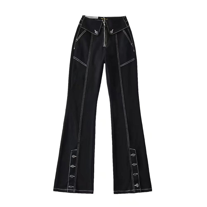 Women Jeans Hot Girl Casual Flared Pants