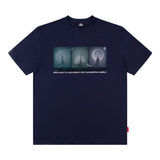 Men T-Shirt Punk Print Idle Style
