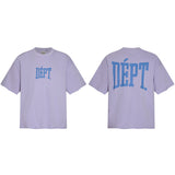 Gallery Dept T-Shirt Micro Label Letter Print Short Sleeve T-Shirt