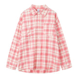Men Long Sleeve T Shirt Men's Loose Spring and Autumn Embroidered Letter Lapel Shirt Coat