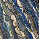 Kapital Sweater Vintage Pingtian Hehongfeng Heavy Industry Three-Dimensional Wave Retro Pullover Sweater