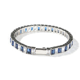 Bracelet Rectangular Zirconium Bracelet with Spring Set Spectrum St. Valentine's