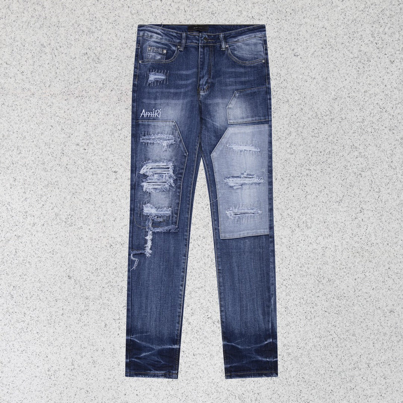 Amiri Jeans Trendy Casual Ripped Jeans