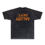 Gallery Dept T Shirts Tee Shirt Washed and Worn Short Sleeve T-shirt Blouse