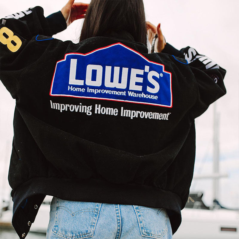 Women Jacket Printed Casual Loose Motorcycle