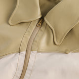 Unisex Pu Jacket Stitching PU Leather Motorcycle Jacket