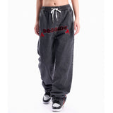 Men Jeans Zipper Slit