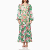 Bohemian Dress Pastoral Style Split Dress