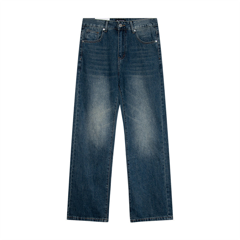 Men Jeans Casual Loose All-Matching