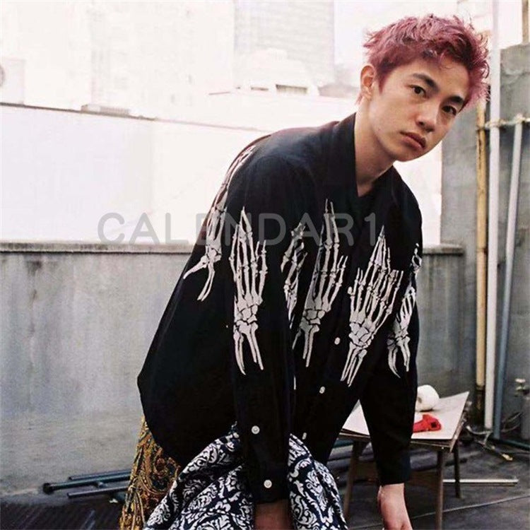 GUILTYPARTIES TIGER Shirts Men's long-sleeved shirts