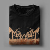 Rock Mayhem Band Vintage Punk Men's T Shirt Death Metal Hips