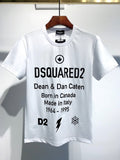 Dsq2 T Shirt Casual Sports Printed Short Sleeve Summer Men