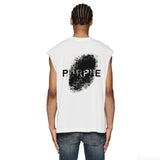 Purple Brand Tank T Shirts Sleeveless T-shirt Vest