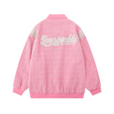 Women Jackets Retro College Style Jacket