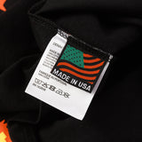 Denim Tears T Shirt ShortsFlame Short Sleeve T-shirt Sports Casual Shorts Suit (Options need to be purchased separately)