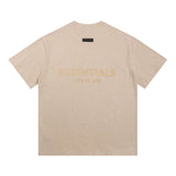 Fog Essentials T Shirts Spring Summer FOG Letter Crew Neck Short Sleeves