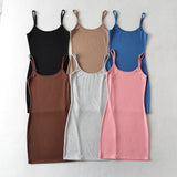 Women's Dresses Slim Fit Stretch Slimming Sling Dress