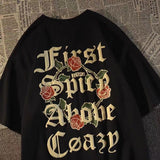 Anti Social Club T Shirt Retro Short Sleeve T-shirt Men's Summer Loose